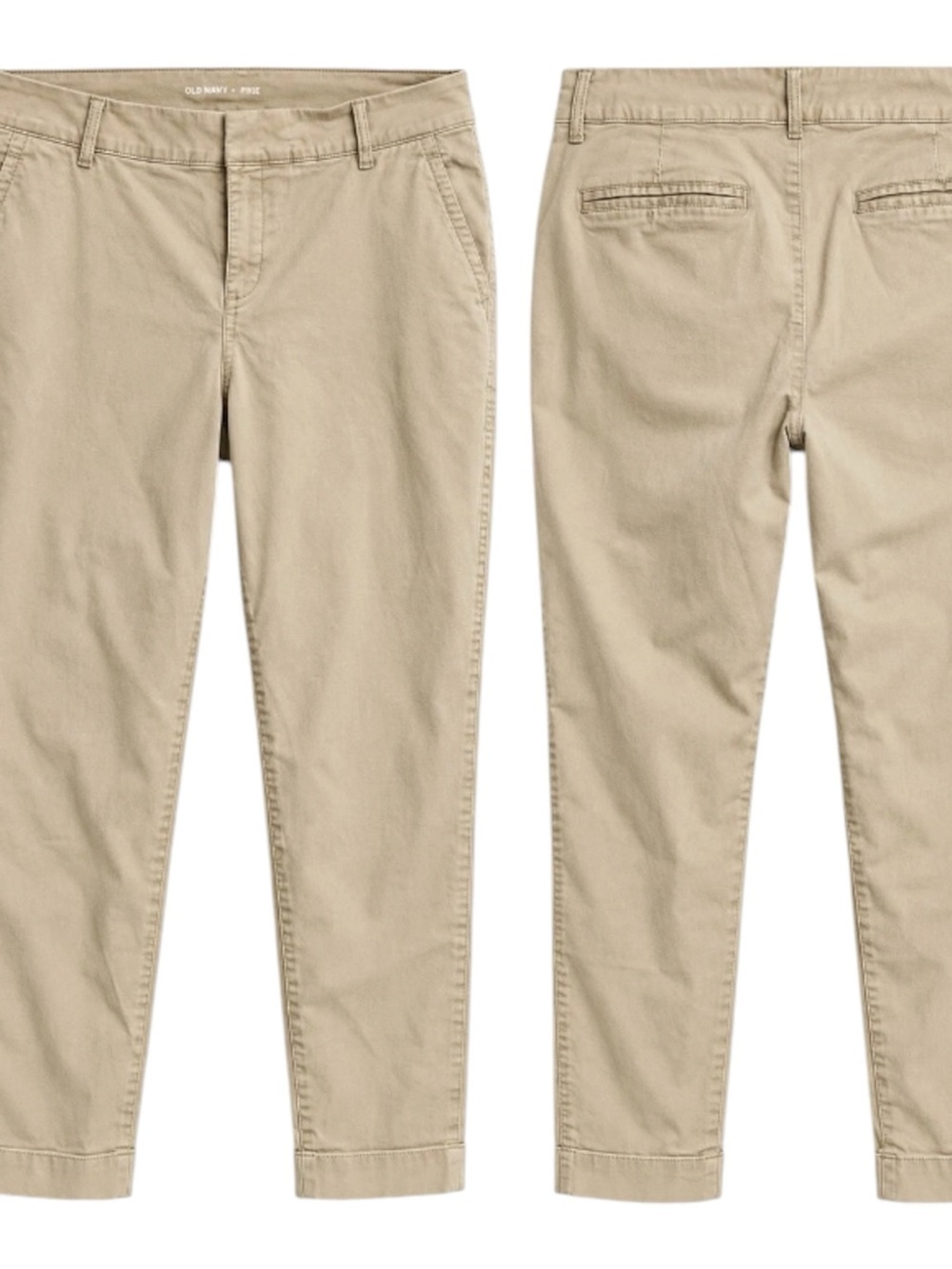 Old Navy Women’s Khaki Pixie Slim Straight Chinos NWT!